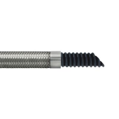 Tipo TCAS - Tampão de aço inoxidável Trança de tubo de PTFE anti-estático