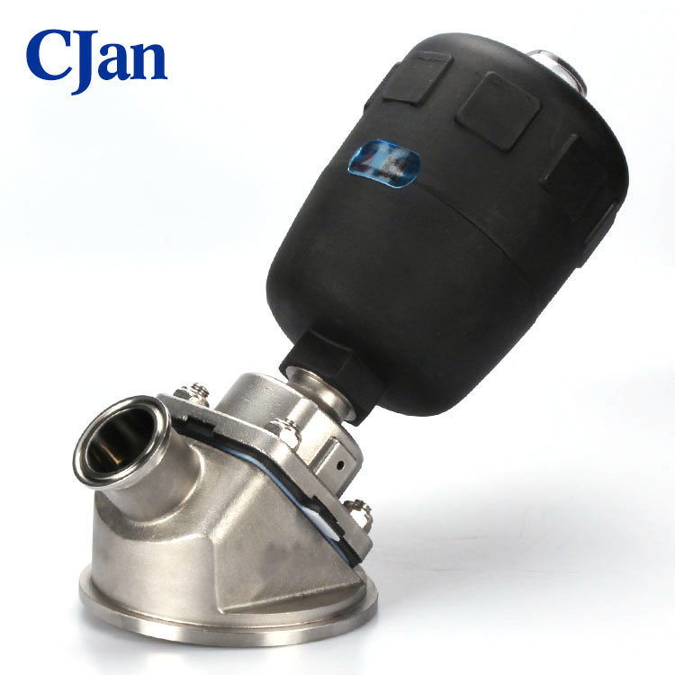 Válvula de diafragma inferior do tanque pneumático de aço inoxidável sanitário