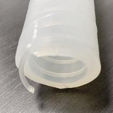 TIPO SPSD - Espiral de plástico transparente Mangueira de silicone reforçada