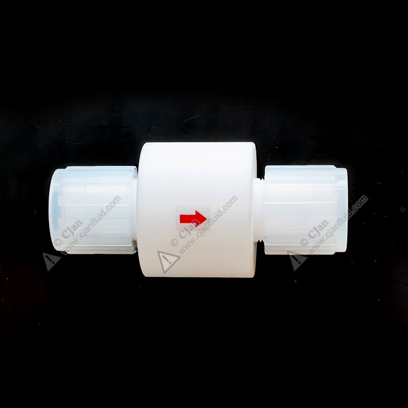 Válvula de verificação PTFE - TCV