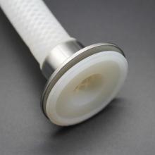 CJFLEX Mangueira de silicone curada com platina com montagem Tri-clamp revestida